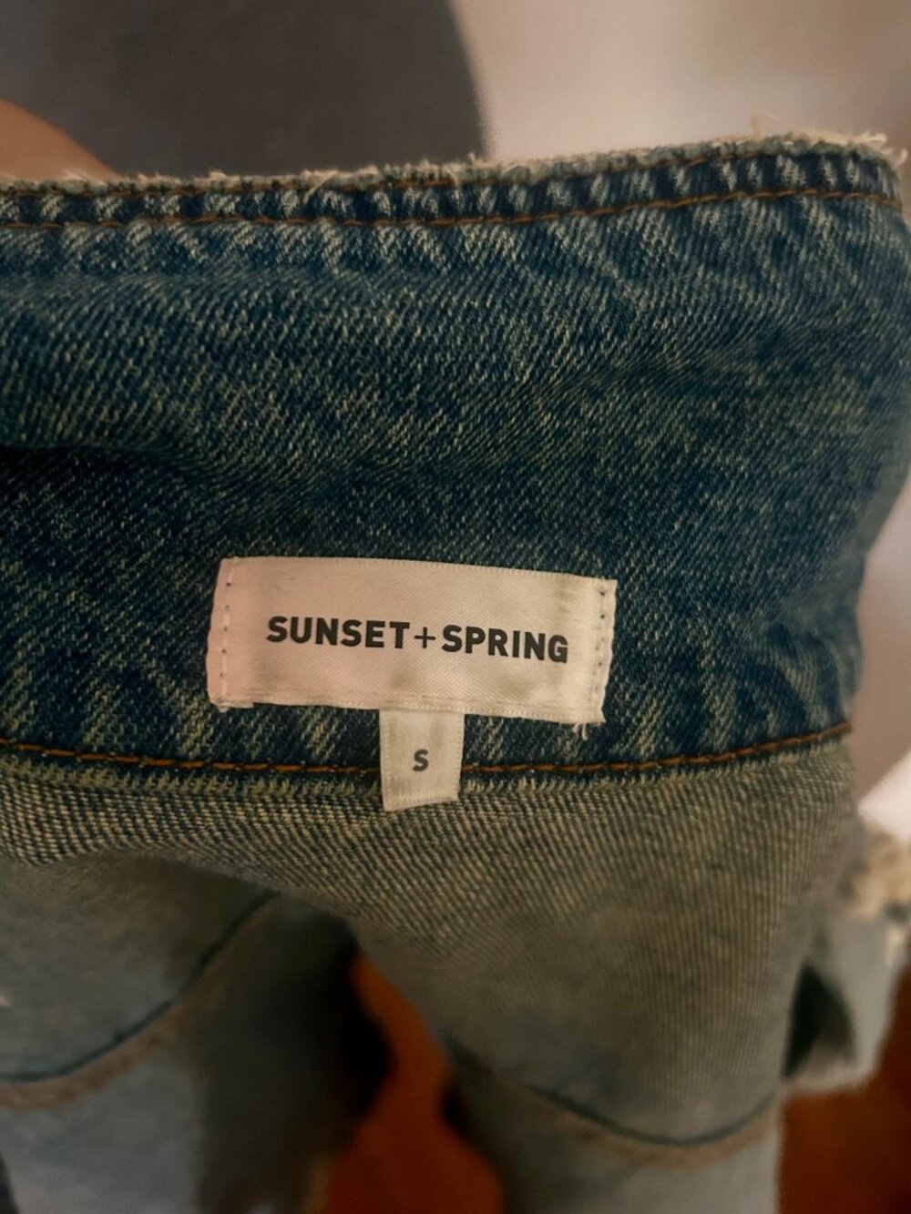Embroidered Denim Jacket - Picture 3 of 3